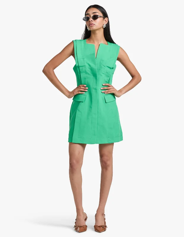 Thrumster Mini Dress - Clover