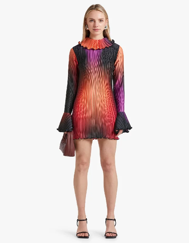 Gianni Sleeved Mini - Fire Ombre