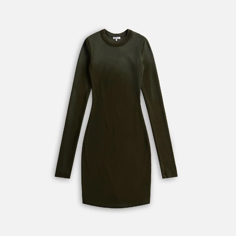 Cotton Citizen Verona Crewneck Mini Dress - Alpine Cast