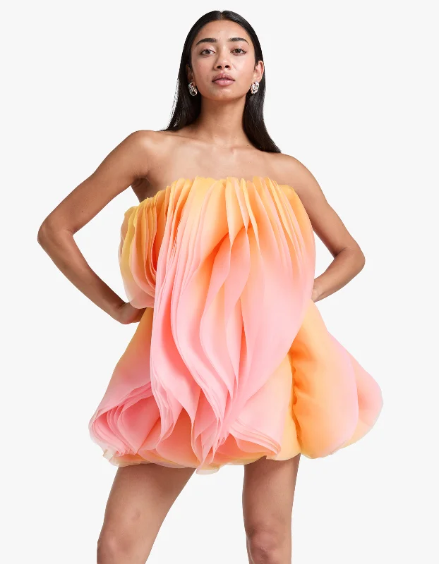 Otley Mini Dress - Rising Sun Ombre