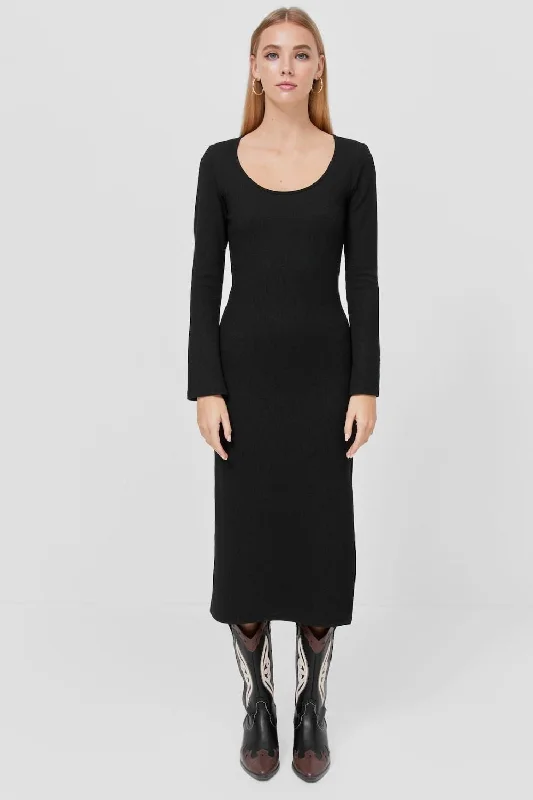 Tricot Midi-Jurk Dress