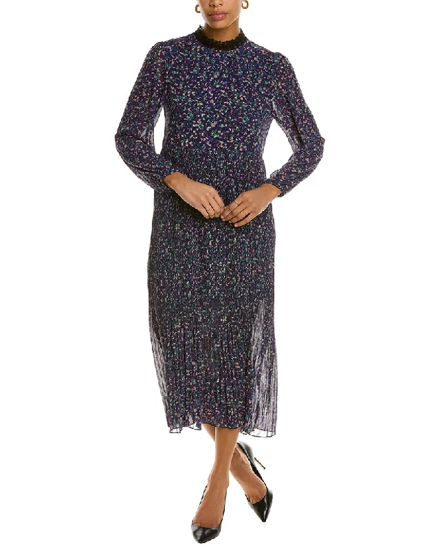 ANNA KAY Lace Collar Midi Dress