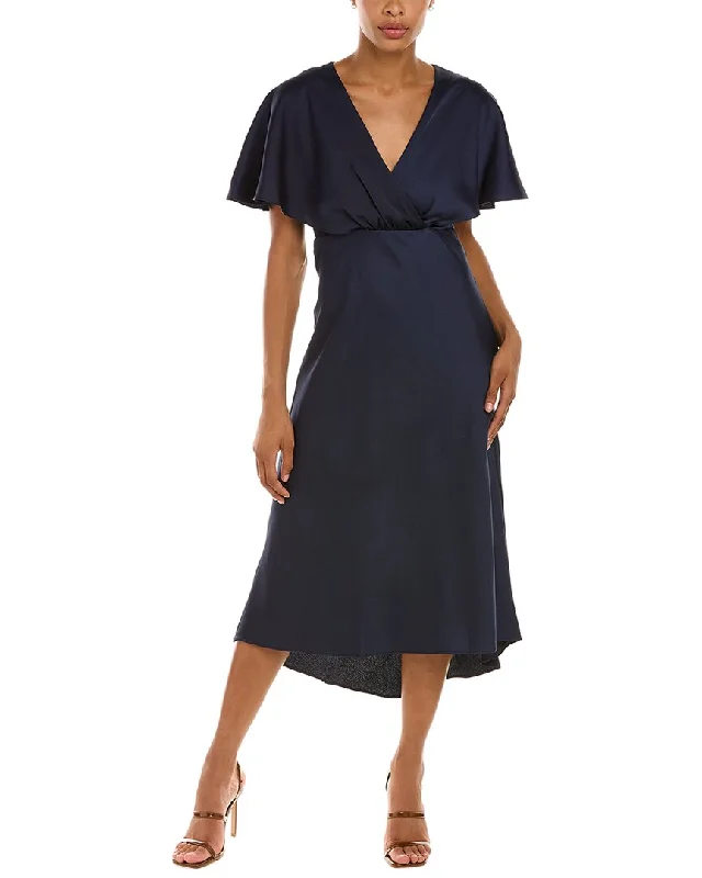 Taylor Bias Cut Midi Dress