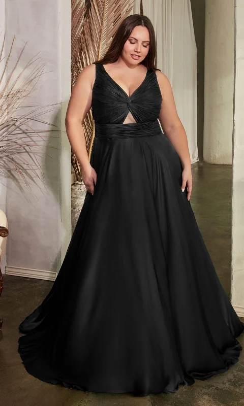 Formal Long Plus-Size Dress 7497C By Ladivine