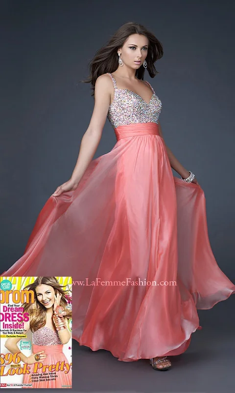 Long Formal La Femme Dress 16802