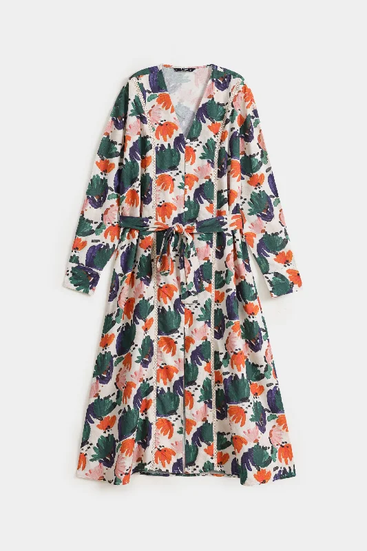 Floral Long Dress