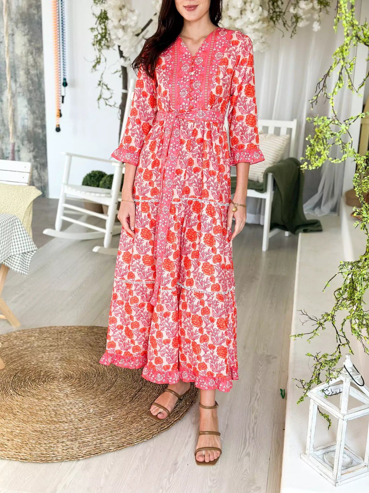 Tart Floral Long Dress