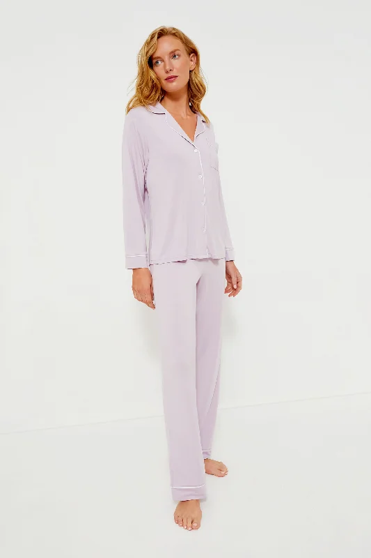 Lavender Gisele Long PJ Set